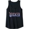 imageWicked For Good Glinda Elegant Logo Tank TopBlack