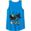 imageWicked Logo Elphaba Daydreaming Playful Cartoon Style Tank TopSapphire Blue
