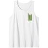 imageWicked Logo Elphaba Daydreaming Playful Cartoon Style Tank TopWhite