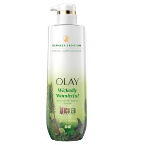 imageOlay Body Wash for Women Couldnt Be Lovelier Glindas Edition Intensely Hydrating ampamp Renewing ProHyaluronic Acid Serum with Vitamin B3 For All Skin Types Raspberry ampamp Bubbles Scent 20 fl ozCashmere Woods  Lime
