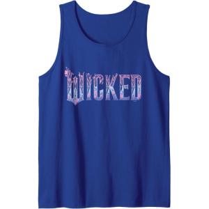 imageWicked For Good Glinda Elegant Logo Tank TopRoyal Blue