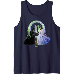 imageWicked For Good Glinda and Elphaba Friends Forever Changed Tank TopNavy Blue