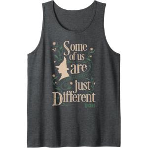 imageWicked Some Of Us Are Just Different Elphaba Thropp Tank TopDark Heather Grey