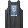 imageWicked For Good A Man Made of Tin Front ampamp Back Tank TopDark Heather Grey