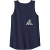 imageWicked For Good A Man Made of Tin Front ampamp Back Tank TopNavy Blue
