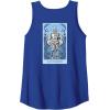 imageWicked For Good A Man Made of Tin Front ampamp Back Tank TopRoyal Blue