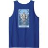 imageWicked For Good A Man Made of Tin Front ampamp Back Tank TopRoyal Blue