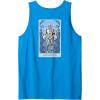 imageWicked For Good A Man Made of Tin Front ampamp Back Tank TopSapphire Blue