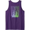 imageWicked For Good Forever My Friend Silhouettes Front ampamp Back Tank TopPurple