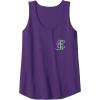 imageWicked For Good Forever My Friend Silhouettes Front ampamp Back Tank TopPurple