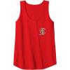 imageWicked For Good Forever My Friend Silhouettes Front ampamp Back Tank TopRed