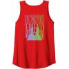 imageWicked For Good Forever My Friend Silhouettes Front ampamp Back Tank TopRed