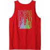 imageWicked For Good Forever My Friend Silhouettes Front ampamp Back Tank TopRed