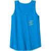 imageWicked For Good Forever My Friend Silhouettes Front ampamp Back Tank TopSapphire Blue