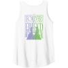 imageWicked For Good Forever My Friend Silhouettes Front ampamp Back Tank TopWhite