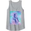 imageWicked For Good Glinda Close Up Florals Tank TopHeather Grey