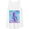 imageWicked For Good Glinda Close Up Florals Tank TopWhite