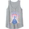 imageWicked For Good Glinda Silhouette in Blue Tank TopHeather Grey
