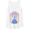 imageWicked For Good Glinda Silhouette in Blue Tank TopWhite
