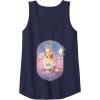 imageWicked For Good Glinda Sparkling Wand Tank TopNavy Blue