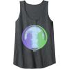 imageWicked For Good Glinda ampamp Elphaba Face to Face Tank TopDark Heather Grey