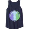 imageWicked For Good Glinda ampamp Elphaba Face to Face Tank TopNavy Blue