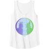 imageWicked For Good Glinda ampamp Elphaba Face to Face Tank TopWhite