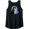 imageWicked For Good Glinda and Elphaba Friends Front ampamp Back Tank TopBlack
