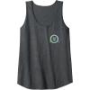 imageWicked For Good Glinda and Elphaba Friends Front ampamp Back Tank TopDark Heather Grey