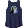 imageWicked For Good Glinda and Elphaba Friends Front ampamp Back Tank TopNavy Blue