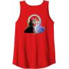imageWicked For Good Glinda and Elphaba Friends Front ampamp Back Tank TopRed