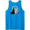 imageWicked For Good Glinda and Elphaba Friends Front ampamp Back Tank TopSapphire Blue