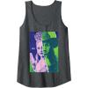 imageWicked For Good Glinda and Elphaba Split Portrait Tank TopDark Heather Grey