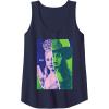 imageWicked For Good Glinda and Elphaba Split Portrait Tank TopNavy Blue