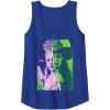 imageWicked For Good Glinda and Elphaba Split Portrait Tank TopRoyal Blue
