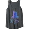 imageWicked For Good Glinda and Elphaba Unbreakable Bond Tank TopDark Heather Grey