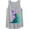 imageWicked For Good Glinda and Elphaba in Perfect Contrast Tank TopHeather Grey