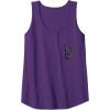 imageWicked For Good Ozian Pattern Logo Front And Back Tank TopPurple