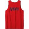 imageWicked For Good Ozian Pattern Logo Front And Back Tank TopRed