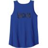 imageWicked For Good Ozian Pattern Logo Front And Back Tank TopRoyal Blue