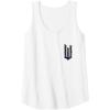 imageWicked For Good Ozian Pattern Logo Front And Back Tank TopWhite