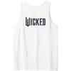 imageWicked For Good Ozian Pattern Logo Front And Back Tank TopWhite