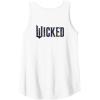 imageWicked For Good Ozian Pattern Logo Front And Back Tank TopWhite