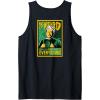 imageWicked For Good The Wizard Sees Everything Front ampamp Back Tank TopBlack