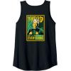 imageWicked For Good The Wizard Sees Everything Front ampamp Back Tank TopBlack