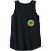 imageWicked For Good The Wizard Sees Everything Front ampamp Back Tank TopBlack