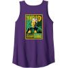 imageWicked For Good The Wizard Sees Everything Front ampamp Back Tank TopPurple