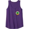 imageWicked For Good The Wizard Sees Everything Front ampamp Back Tank TopPurple