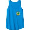 imageWicked For Good The Wizard Sees Everything Front ampamp Back Tank TopSapphire Blue