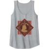 imageWicked Glinda Enchanted Floral Silhouette Tank TopHeather Grey